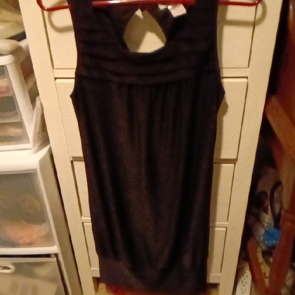 Black Sleeveless Dress